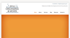 Desktop Screenshot of dmaorganizing.com